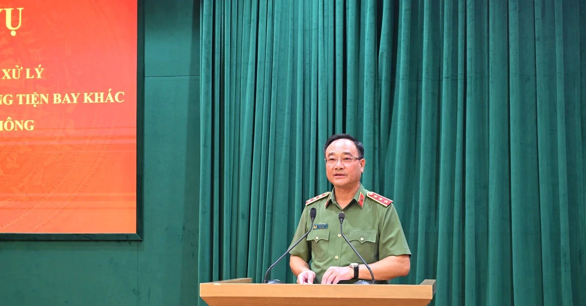 Bộ Công an hội ý nghiệp vụ phòng ngừa, xử lý UAV đe dọa an ninh, an toàn hàng không