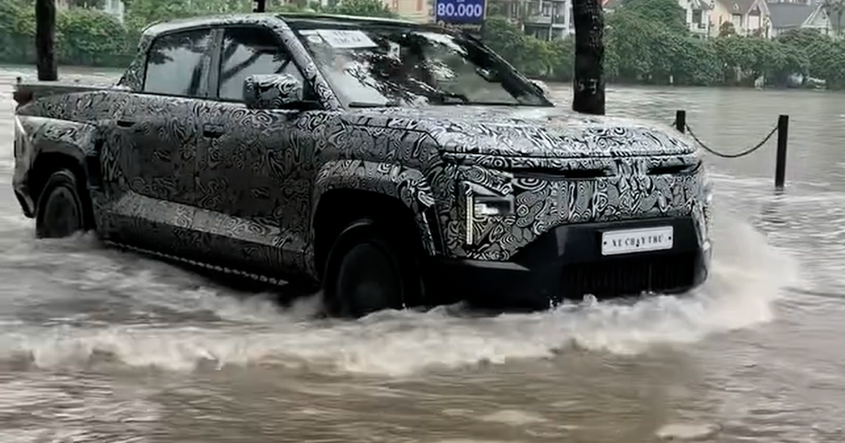 VinFast chuẩn bị ra mắt xe bán tải điện đổ xăng, đi hơn 1.000 km