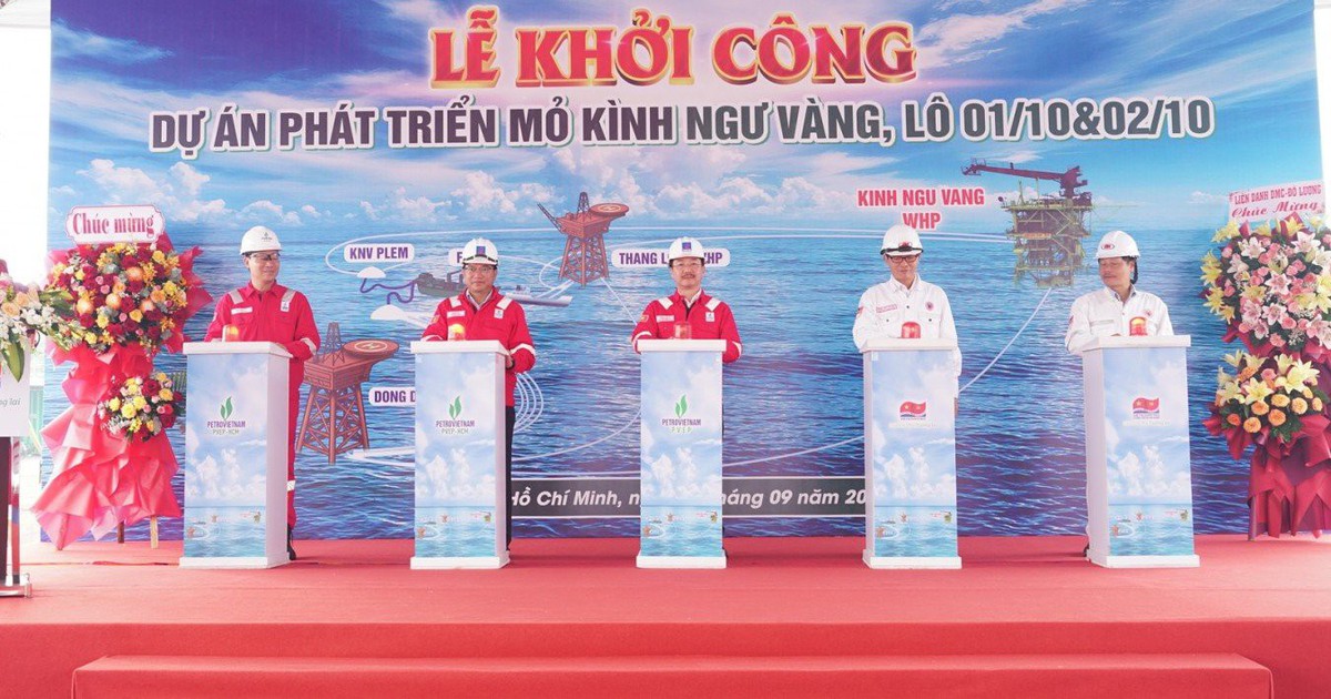 Tập đoàn Dầu khí khởi công cỗ máy khoan sâu đáy biển, khai thác 6.470 thùng dầu/ngày, dự kiến đón dòng dầu đầu tiên vào năm 2027