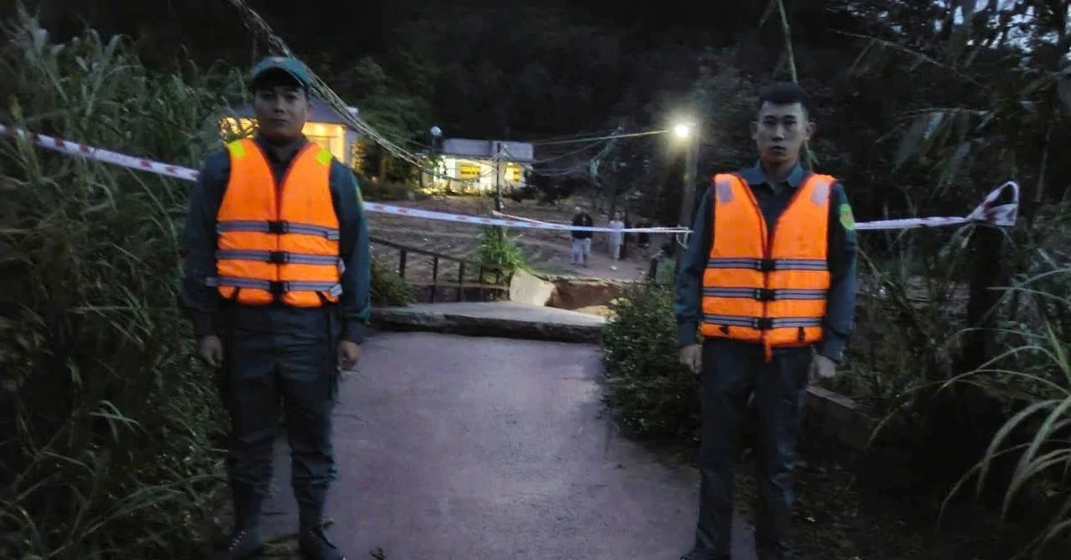 Cầu dân sinh ở Lâm Đồng sập, 35 người dân bị cô lập