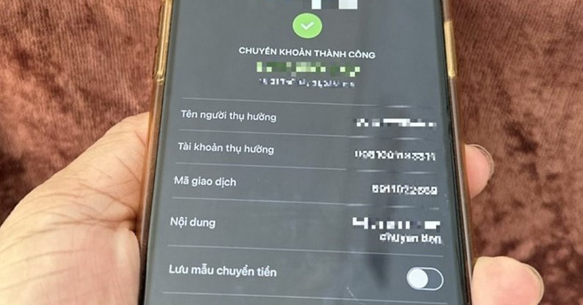 Từ nay, ngân hàng sẽ chủ động chặn giao dịch nếu khách hàng chuyển tiền đến các tài khoản sau