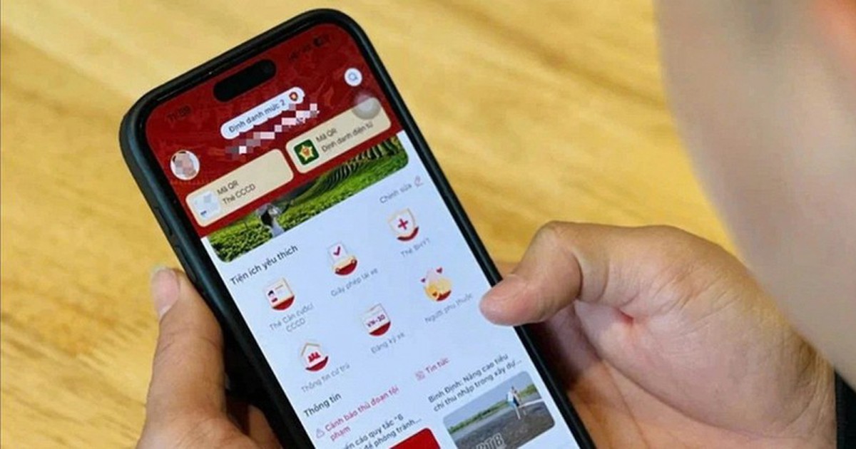Người dân có tài khoản VNeID mức độ 2 được hưởng một quyền lợi đặc biệt