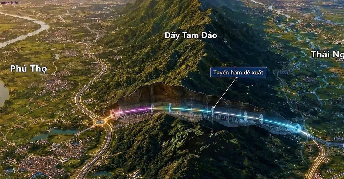 Đường hầm xuyên núi dài 2km nối vùng đất “đệ nhất danh trà” với Phú Thọ và Hà Nội do Đèo Cả đề xuất có diễn biến mới