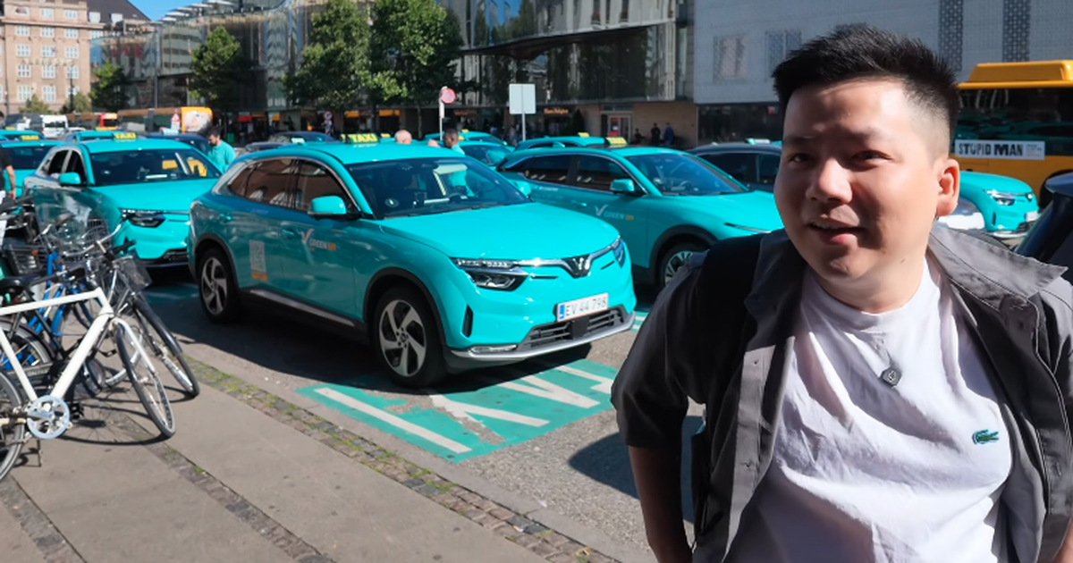Khoa Pug ngỡ ngàng khi đi thử hãng taxi của tỷ phú Phạm Nhật Vượng ở châu Âu, nghe tài xế tiết lộ: "Đã lái xe 20 năm nhưng taxi Việt Nam mới là số 1"