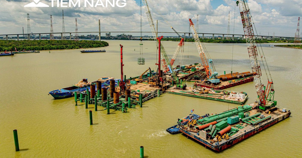 Diễn biến mới nhất của loạt hạ tầng Cần Giờ: Cầu vượt sông chuẩn bị đổ cọc, nút giao cao tốc bắt đầu thi công, sắp mở tuyến cầu và hầm vượt biển