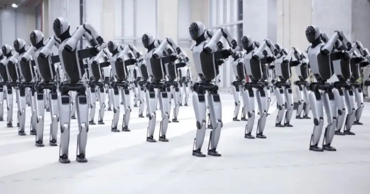 Nhà máy sản xuất 10.000 robot mỗi năm, cứ 10 phút chế tạo 1 robot hình người