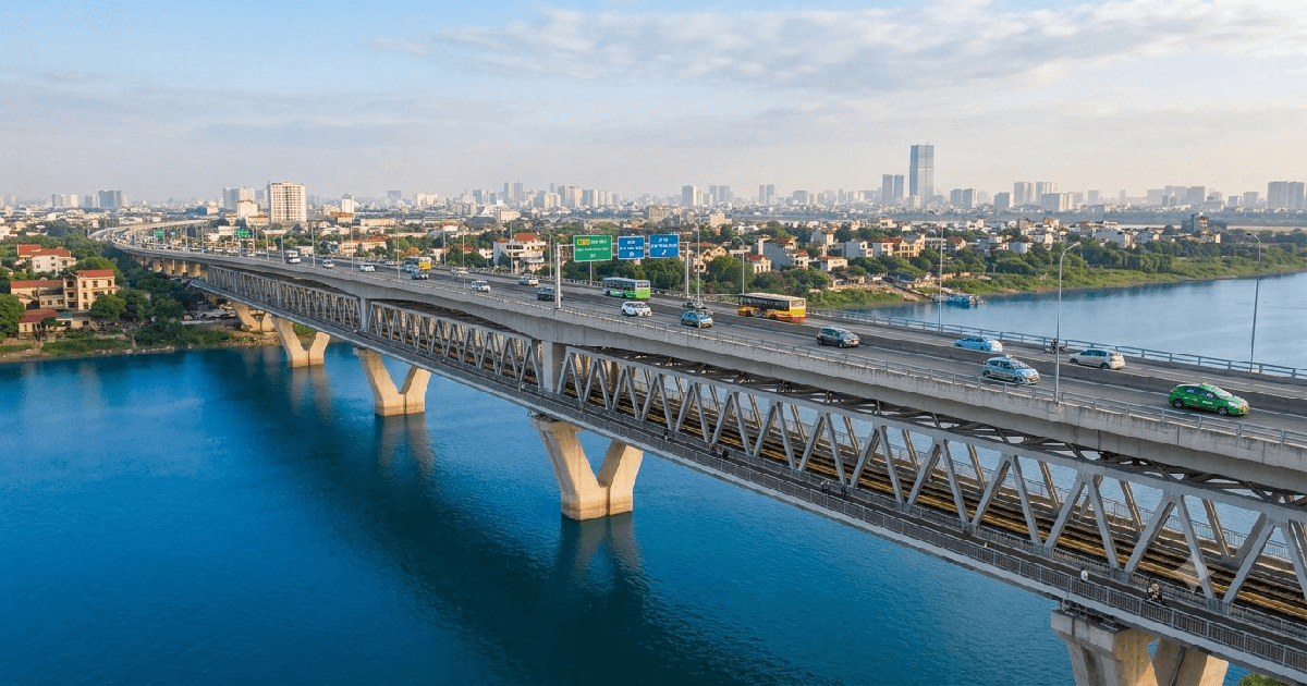 Việt Nam đang nghiên cứu xây dựng cây cầu 2 tầng, dài 1,28km, nằm tại thành phố trực thuộc Trung ương mới thành lập trong tháng này