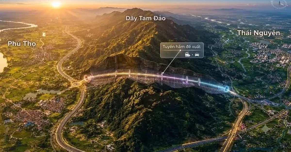 Thái Nguyên ‘chốt’ xây dựng tuyến đường hầm xuyên núi Tam Đảo