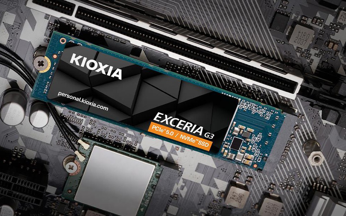 KIOXIA EXCERIA G3 NVMe: "Dân chủ hóa" chuẩn PCIe 5.0 và cuộc đổi ngôi tốc độ 10.000 MB/s