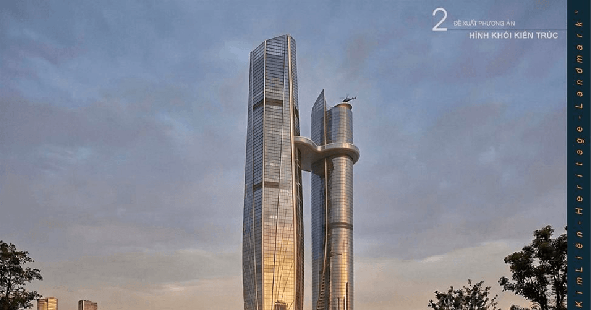 Tòa tháp đôi cao 568m được đề xuất xây ở Hà Nội, dự kiến vượt Petronas Twin Towers của Malaysia trở thành cao nhất thế giới: Huy động máy xúc tháo dỡ công trình trên khu đất dự án