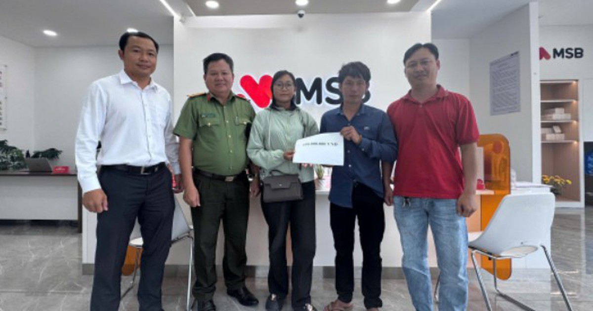 Kế toán công ty chuyển khoản 250.000.000 đồng vào tài khoản của Trần Văn Khanh SN 1995: Công an phối hợp ngân hàng MSB rà soát giao dịch