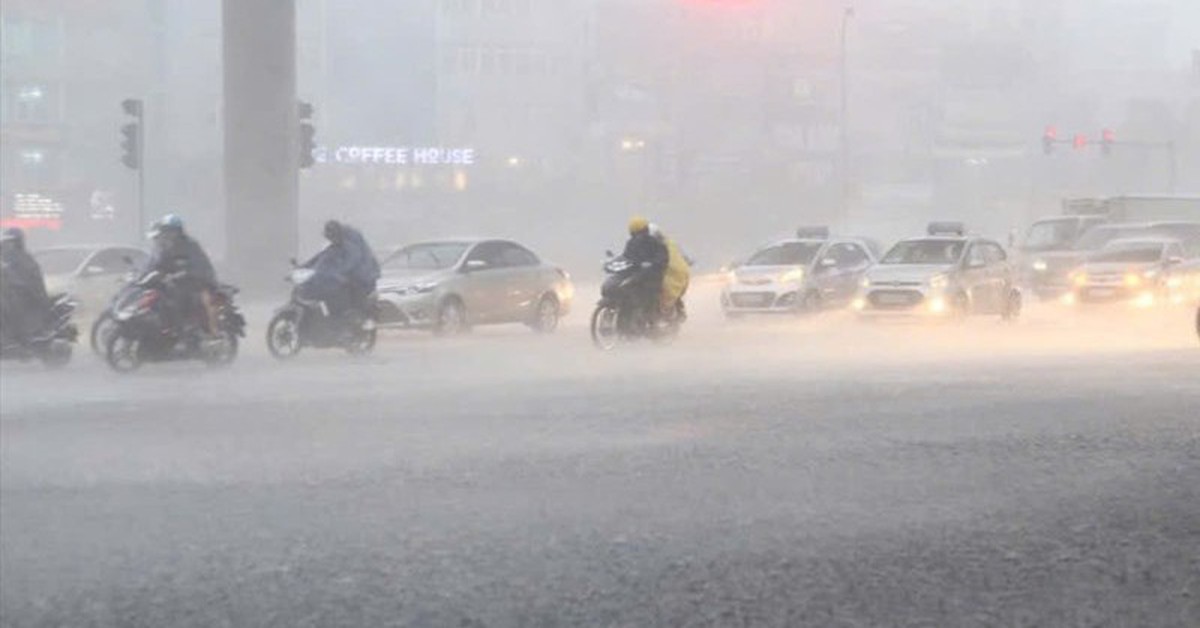 Miền Bắc sắp có mưa to trở lại, kéo dài nhiều ngày liên tiếp