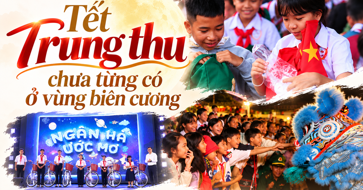 Tết Trung thu chưa từng có ở vùng biên giới giáp Lào: Hàng nghìn người hợp sức làm điều đặc biệt cho 1.700 trẻ em