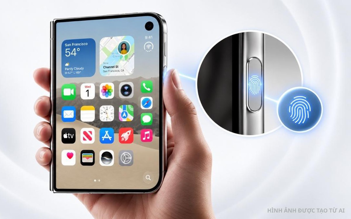 Touch ID trở lại trên iPhone Duo: Vì sao Apple không dùng Face ID?