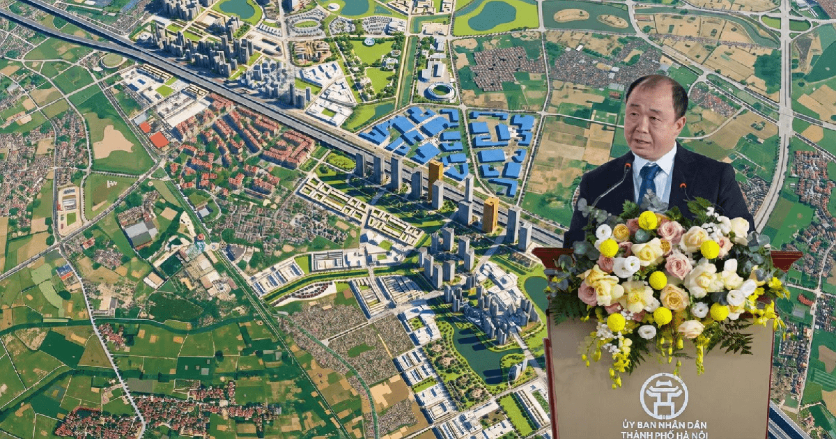 Doanh nghiệp của đại gia Khoa "khàn" được giao 273ha đất làm khu đô thị đa mục tiêu tại Hà Nội