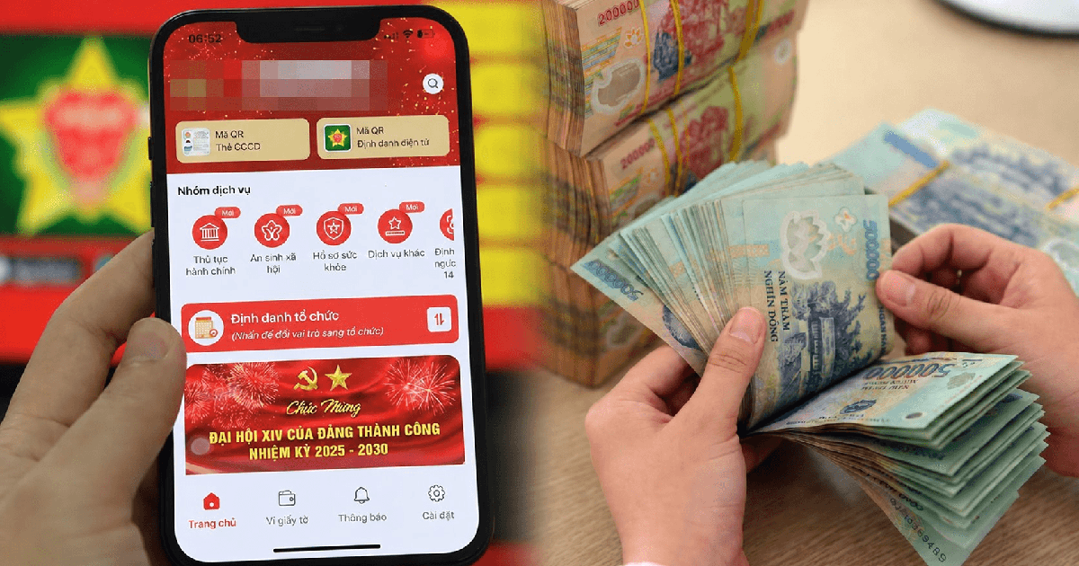 Chỉ còn 2 ngày để toàn bộ người lao động đang hưởng lương hưu kiểm tra thông tin này trên VNeID