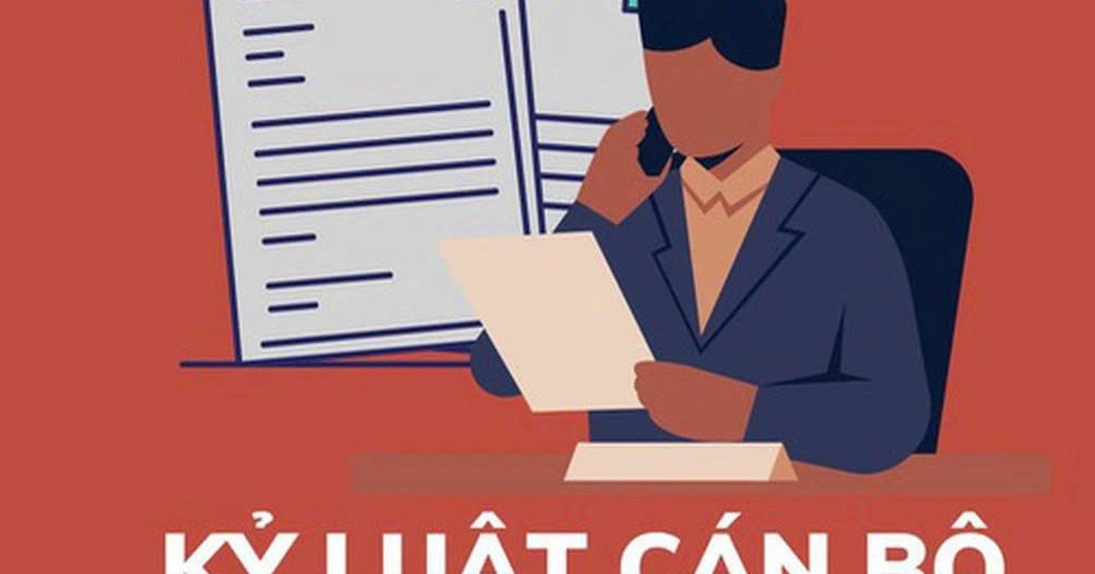Đề xuất không thi hành kỷ luật cán bộ bằng các hình thức khác nhau và nhiều lần