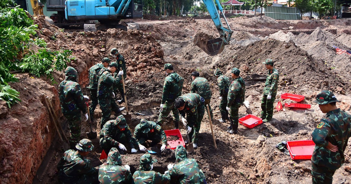 564 hài cốt liệt sĩ đã được tìm thấy tại Công viên Lê Thị Riêng