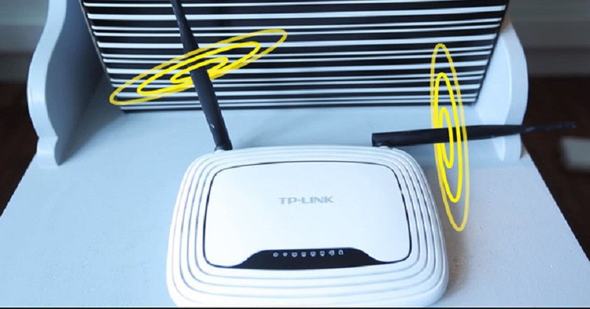 Lời khuyên cho những gia đình đang dùng bộ phát Wi-Fi, chỉnh ăng ten bộ phát sao cho mạng "khỏe"