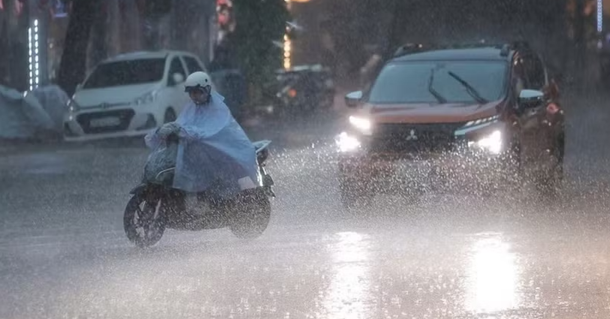 Ngày mai, nhiều khu vực xuất hiện mưa rào