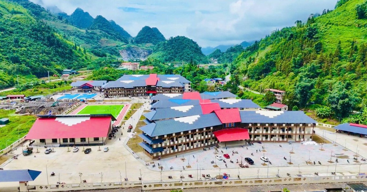 Việt Nam vừa có thêm 1 trường nội trú 257 tỷ đồng: Xây dựng thần tốc trong 9 tháng, quy mô gần 50.000m2