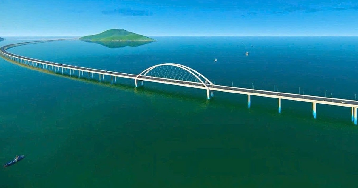 Huy động 1.000 người, 220 máy móc thi công, cây cầu vượt biển hơn 18km dài thứ ba Đông Nam Á của Việt Nam hiện có tiến độ ra sao?