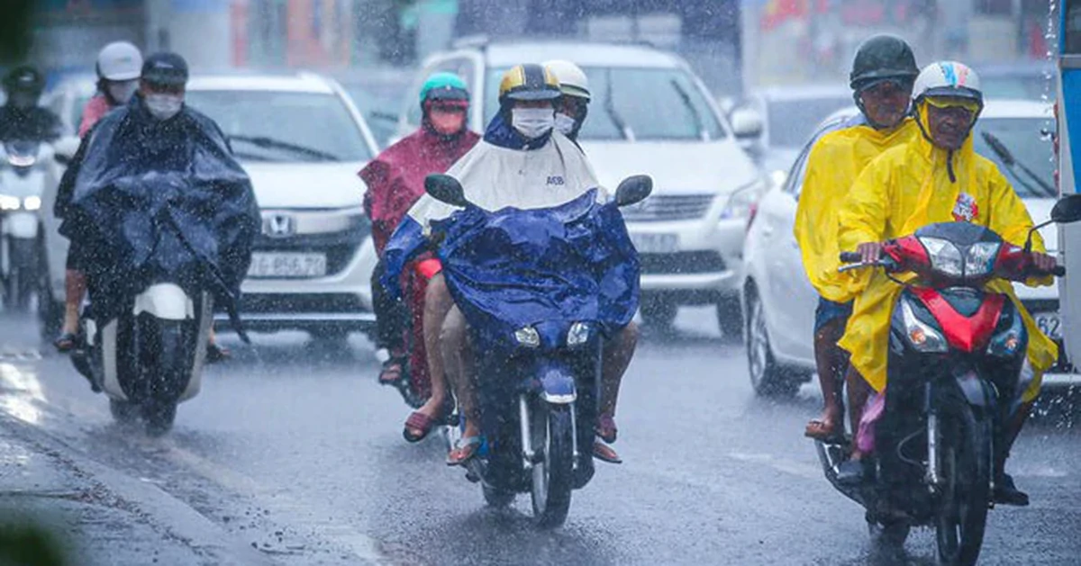Tin mới nhất về thời điểm toàn miền Bắc xuất hiện mưa to