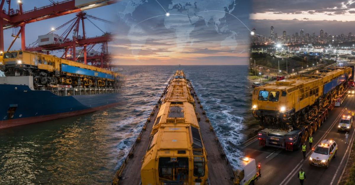 Phát hiện khối sắt khổng lồ nặng 111 tấn khởi hành từ Trung Quốc cùng nhiều phương tiện hộ tống, vượt gần 20.000 km để thực hiện nhiệm vụ quan trọng