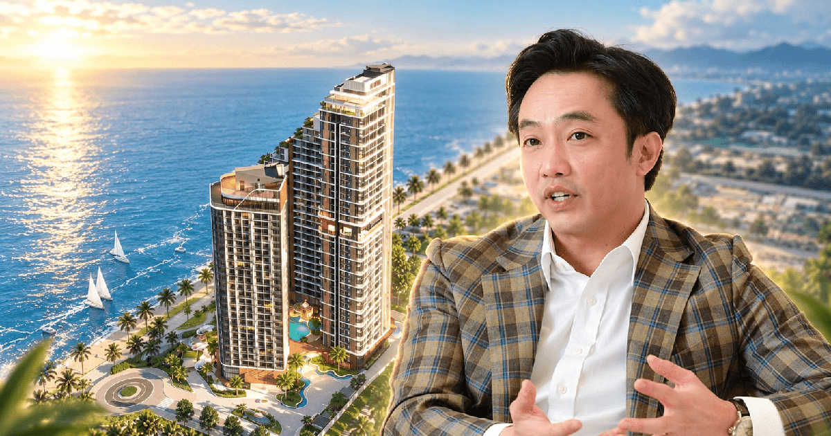 Ông Nguyễn Quốc Cường chuẩn bị cho xây tổ hợp rộng gần 11.900m2 bên bờ biển nổi tiếng nhất Nam Bộ: Rót 1.200 tỷ đồng, có 2 tòa tháp cao tầng thông nhau bằng đường hầm