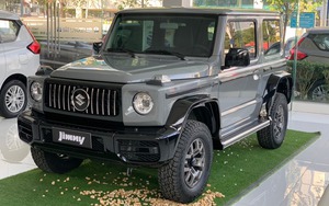 Suzuki Jimny độ kiểu G 63 giá 999 triệu tại đại lý: Thay nhiều chi tiết, có xe giao sớm cho khách Việt chơi Tết