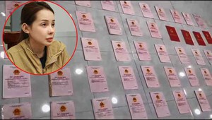 Choáng với số tài sản mà công an tìm thấy trong két sắt ở căn hộ cao cấp của Ngân 98