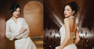 Diễn viên Trâm Anh hé lộ về người cha là chiến sĩ công an và điều chưa từng thấy lại xuất hiện ở thảm đỏ