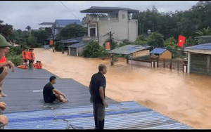 Lũ đang đổ dồn về Bắc Ninh - H&agrave; Nội, dự b&aacute;o ngập lụt k&eacute;o d&agrave;i 2-4 ng&agrave;y