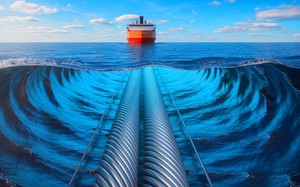 Chiêm ngưỡng siêu tàu mang "Đại mãng xà" 725 km xuống biển sâu: Kỳ quan phục vụ dự án 3,2 tỷ USD - Ảnh 11.