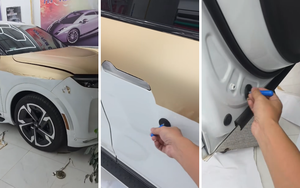 Thông tin mới vụ xe ba gác "cõng" ô tô gây bức xúc ở TP HCM - Ảnh 2.