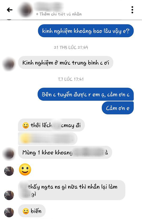 Đi xin việc nói trống không, nhấn like với nhà tuyển dụng, cậu sinh viên năm 2 khiến dân tình hả hê khi bị đuổi thẳng - Ảnh 2. Đi xin việc nói trống không, nhấn like với nhà tuyển dụng, cậu sinh viên năm 2 khiến dân tình hả hê khi bị đuổi thẳng - Ảnh 2.