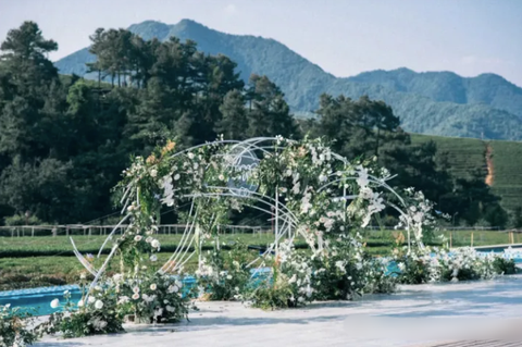 Đám cưới giữa đồi chè đẹp tuyệt của cặp đôi quen nhau thời đại học - Ảnh 2. Đám cưới giữa đồi chè đẹp tuyệt của cặp đôi quen nhau thời đại học - Ảnh 2.