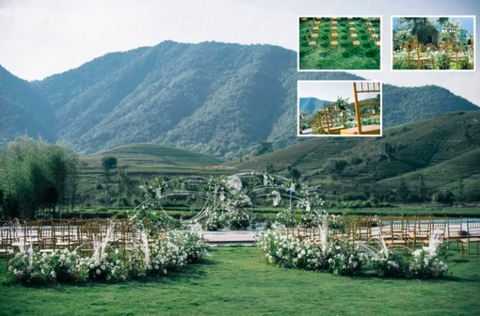 Đám cưới giữa đồi chè đẹp tuyệt của cặp đôi quen nhau thời đại học - Ảnh 1. Đám cưới giữa đồi chè đẹp tuyệt của cặp đôi quen nhau thời đại học - Ảnh 1.
