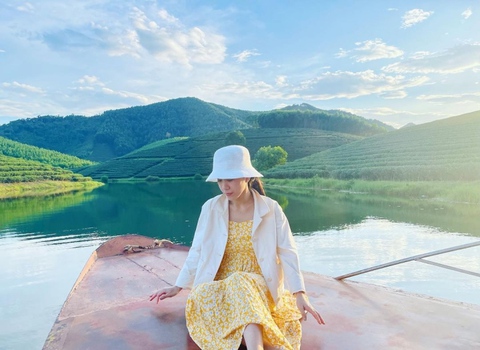 Đến Nghệ An, đừng quên check-in với đảo chè độc đáo nổi giữa bốn bề sông nước - Ảnh 4. Đến Nghệ An, đừng quên check-in với đảo chè độc đáo nổi giữa bốn bề sông nước - Ảnh 4.