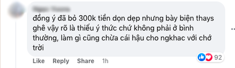 Khách trả villa “tanh bành” rác với tã bẩn, chủ nhà tức tối bóc phốt thì bị dân mạng vặn vẹo vì… 300k: Có đáng để làm vậy? - Ảnh 3. Khách trả villa “tanh bành” rác với tã bẩn, chủ nhà tức tối bóc phốt thì bị dân mạng vặn vẹo vì… 300k: Có đáng để làm vậy? - Ảnh 3.