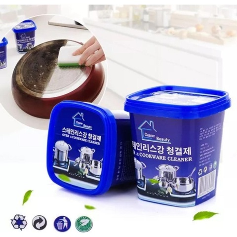 Kem tẩy xoong nồi được quảng cáo thần thánh, khách hàng dùng thử và đây là kết quả - Ảnh 1. Kem tẩy xoong nồi được quảng cáo thần thánh, khách hàng dùng thử và đây là kết quả - Ảnh 1.