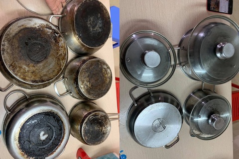 Kem tẩy xoong nồi được quảng cáo thần thánh, khách hàng dùng thử và đây là kết quả - Ảnh 5. Kem tẩy xoong nồi được quảng cáo thần thánh, khách hàng dùng thử và đây là kết quả - Ảnh 5.