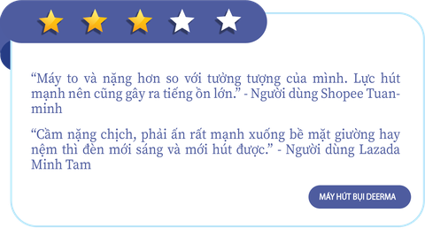 Người dùng khắp các sàn review máy hút bụi cầm tay: Chạy có êm, hút có sạch như quảng cáo? - Ảnh 14. Người dùng khắp các sàn review máy hút bụi cầm tay: Chạy có êm, hút có sạch như quảng cáo? - Ảnh 14.