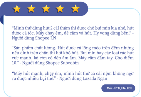 Người dùng khắp các sàn review máy hút bụi cầm tay: Chạy có êm, hút có sạch như quảng cáo? - Ảnh 7. Người dùng khắp các sàn review máy hút bụi cầm tay: Chạy có êm, hút có sạch như quảng cáo? - Ảnh 7.