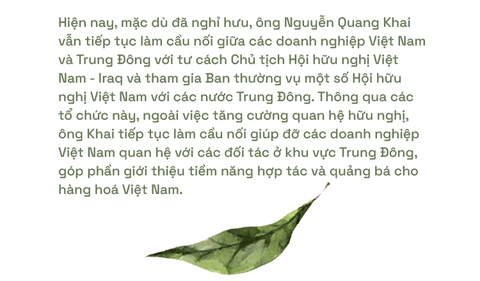 Vị Đại sứ Việt Nam bảo lãnh Iraq “mua chịu” gạo và cuộc đàm phán dưới màn tên lửa - Ảnh 14.