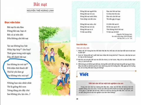 Từ vụ bài thơ “Bắt nạt”: Đừng biến trường học thành “chiến trường” - Ảnh 1. Từ vụ bài thơ “Bắt nạt”: Đừng biến trường học thành “chiến trường” - Ảnh 1.