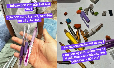 Kiểm tra cặp sách của con, nhạc sĩ nổi tiếng Nguyễn Văn Chung ôm đầu cảm thán còn dân tình phì cười vì chung cảnh ngộ - Ảnh 1. Kiểm tra cặp sách của con, nhạc sĩ nổi tiếng Nguyễn Văn Chung ôm đầu cảm thán còn dân tình phì cười vì chung cảnh ngộ - Ảnh 1.