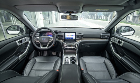 Ford Explorer 2024 lần đầu lộ nội thất: Không còn màn hình khổng lồ, người dùng xe cũ nếu lên đời phải làm quen lại nhiều thứ - Ảnh 4. Ford Explorer 2024 lần đầu lộ nội thất: Không còn màn hình khổng lồ, người dùng xe cũ nếu lên đời phải làm quen lại nhiều thứ - Ảnh 4.