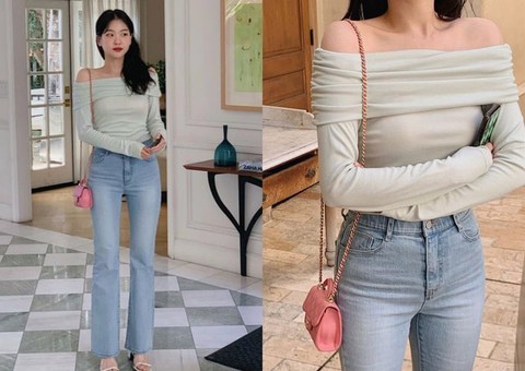 Blogger Hàn Quốc gợi ý 4 công thức phối đồ tông xanh: Trẻ xinh, tinh tế, dịu mắt, hợp mùa hè - Ảnh 4. Blogger Hàn Quốc gợi ý 4 công thức phối đồ tông xanh: Trẻ xinh, tinh tế, dịu mắt, hợp mùa hè - Ảnh 4.