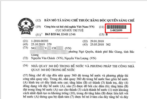 Ngôi nhà xoay 360 độ độc lạ ở Bắc Giang, người sáng chế bức xúc vì bị nẫng tay trên bản quyền - Ảnh 6. Ngôi nhà xoay 360 độ độc lạ ở Bắc Giang, người sáng chế bức xúc vì bị nẫng tay trên bản quyền - Ảnh 6.